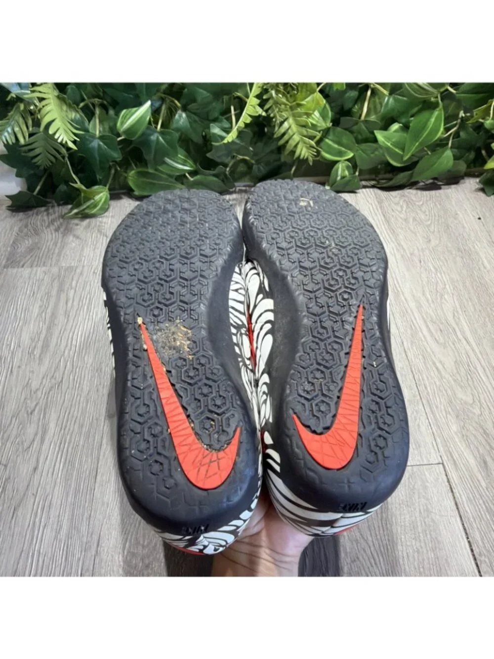 EUC Nike Hypervenom Phelon II 820187-061 Black Running Shoe Sneaker Men's 12